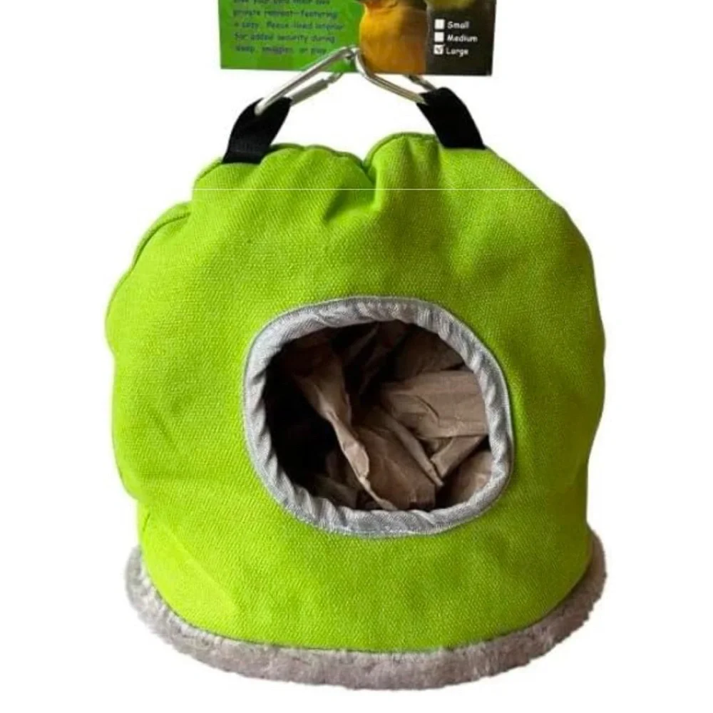 New Bird Snuggle Sack / Bird Hut